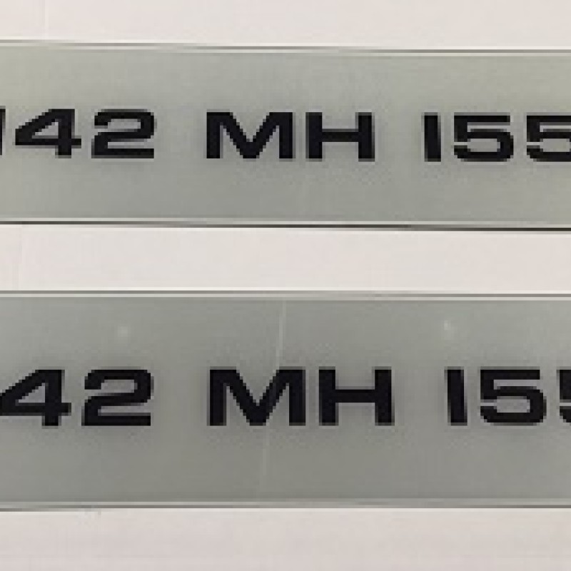 FKP201 Plates, 1 pair FKP201 Plates, 1 pair