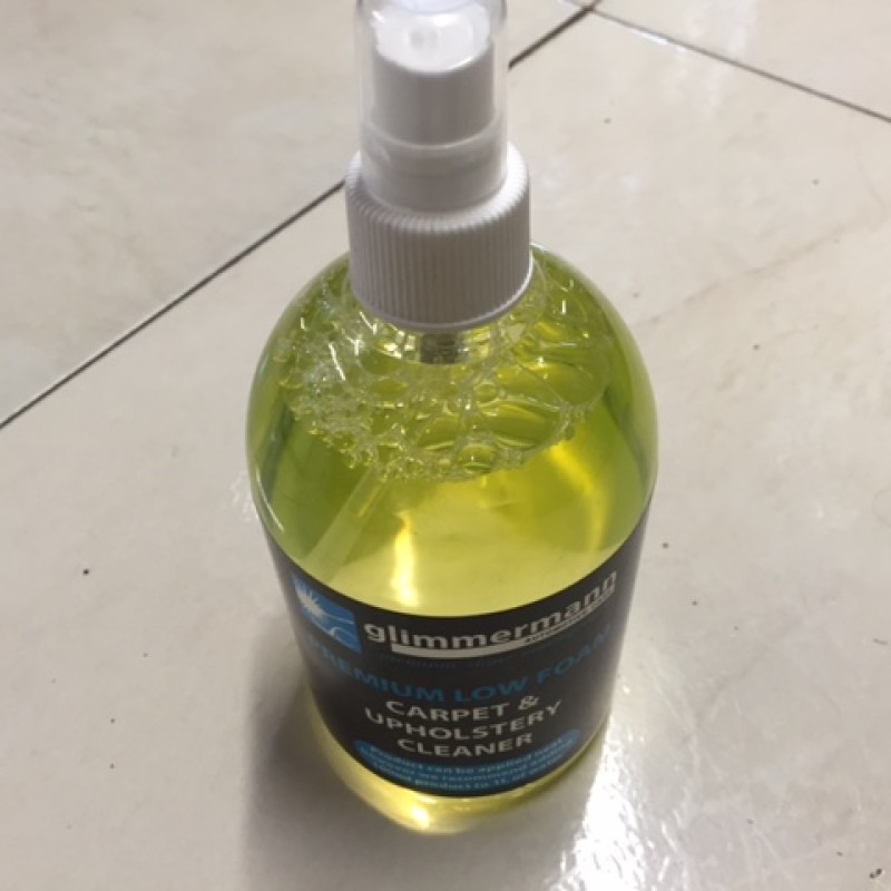 Glimmerman Carpet & Upholstery Cleaner. Glimmerman Carpet & Upholstery Cleaner.