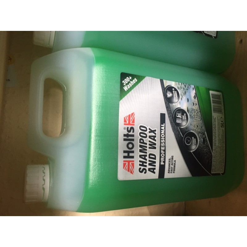 Holts Professional Car Shampoo/Wax 5litre