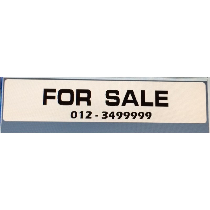 for sale customised single plate x1 