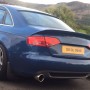 Audi a4 b8 2008-2011 three piece spoiler and roof spoiler combo