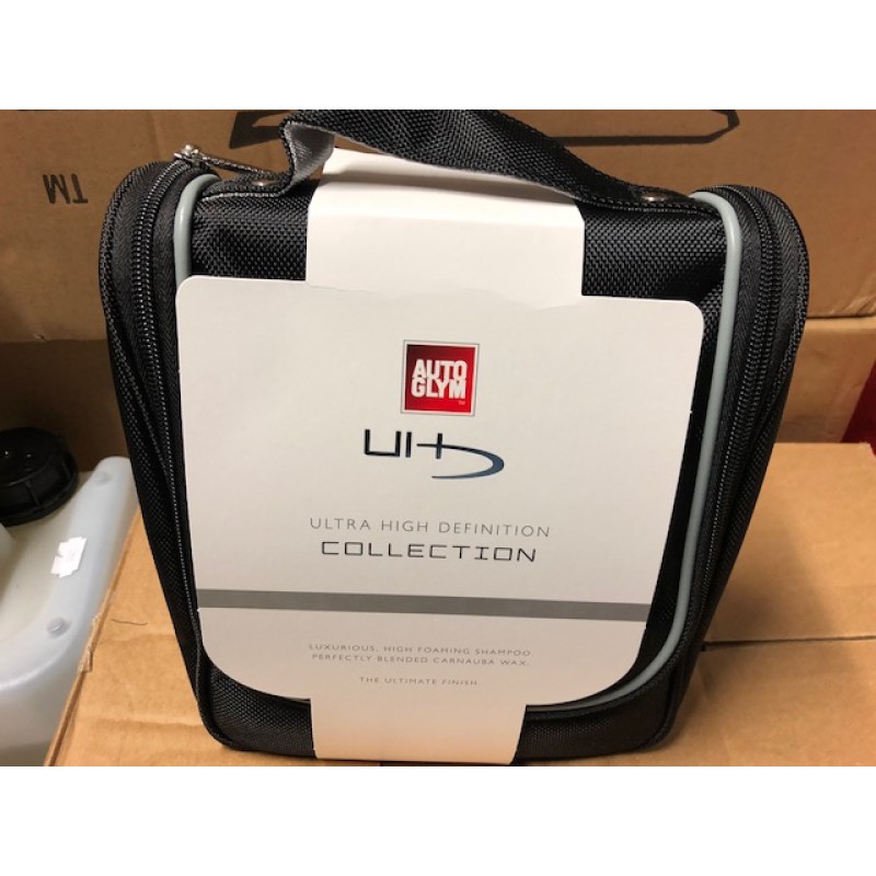 Autoglym Ultra UHD  HD WAX High Definition Collection kit in bag