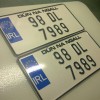 Jap Plates legal Irish style 1 pair Jap Plates legal Irish style 1 pair