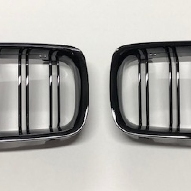 Kidney grills (all black) for BMW F10 Kidney grills (all black) for BMW F10
