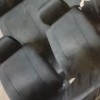 Leather effect seat covers full set