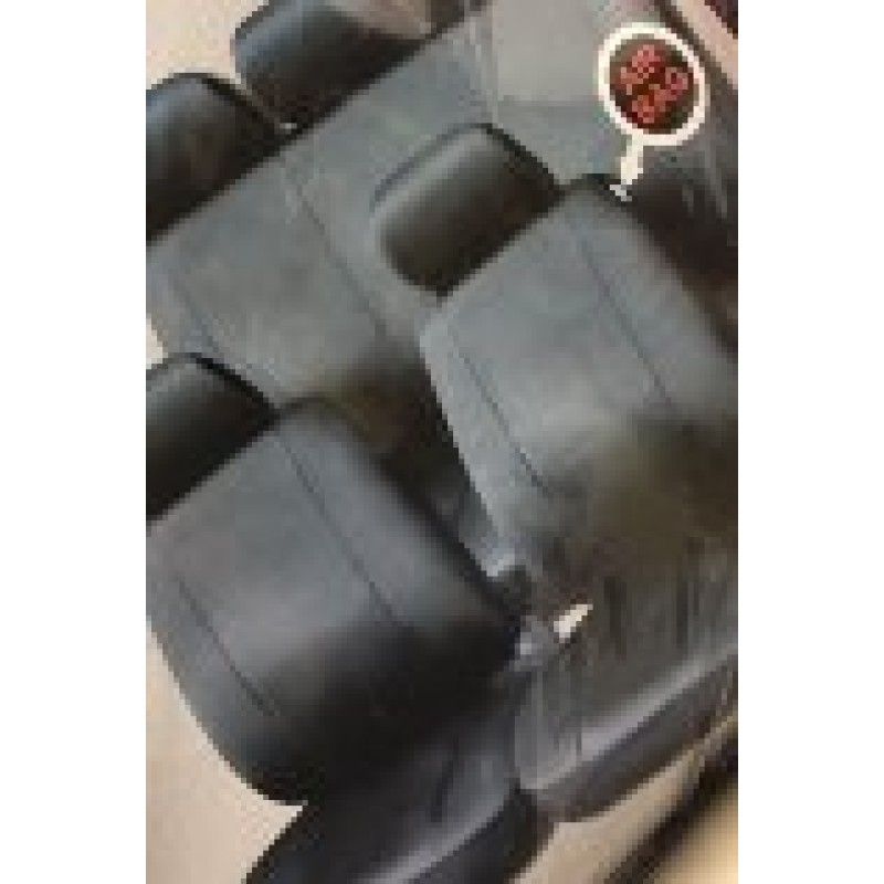 Leather effect seat covers full set