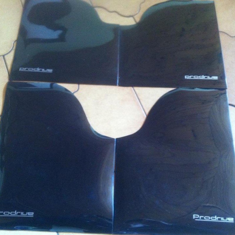 rally Black Mudflaps x 4 Plain Black  Flexible Rubber rally Black Mudflaps x 4 Plain Black  Flexible Rubber