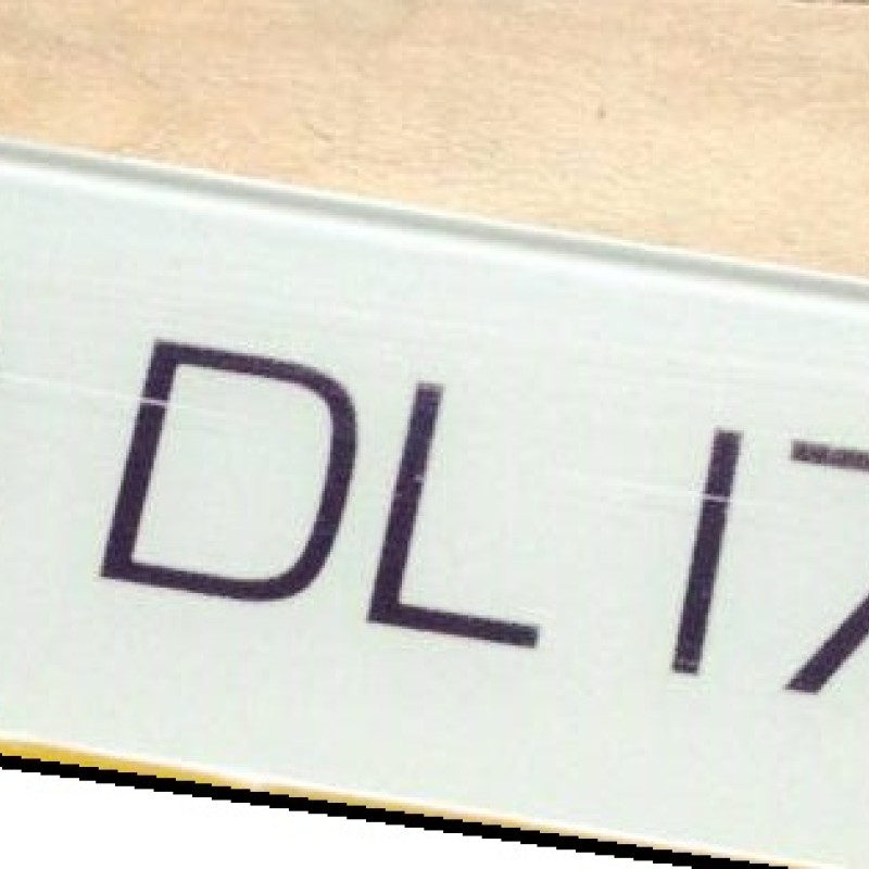 FK020 Eurostyle  2 x white plates 1 pair 45mm text FK020 Eurostyle  2 x white plates 1 pair 45mm text