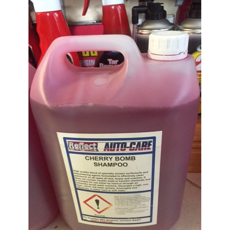 Reflect Autocare Cherry Bomb Car Shampoo - 5L