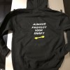 fkph01 always protect your shaft hoody black x1 