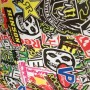 Sticker Bomb  0.5 x 0.5 Metre Approx  [Variety of colours]
