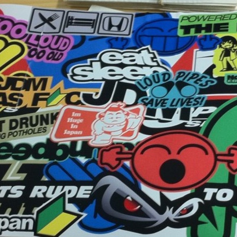 Sticker Bomb  A4 Size [Variety of colours]