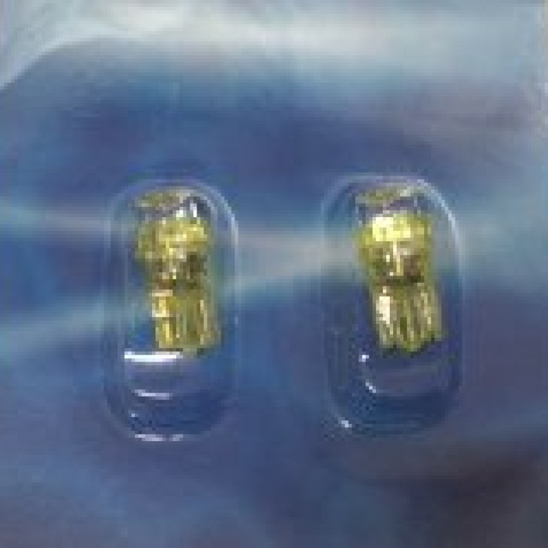 Autostyle T10 w5w yellow led bulbs 1 pair  Autostyle T10 w5w yellow led bulbs 1 pair