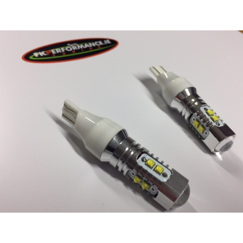 T15 w16w cree led super bright white reverse bulb. 1 pair. 