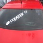 #donegal 2017 tearing around donegal windscreen sticker