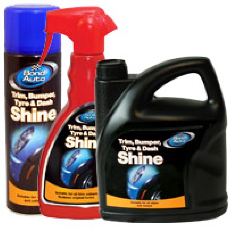 Bond Auto Trim, Bumper, Tyre and Dash Shine 500ml Bond Auto Trim, Bumper, Tyre and Dash Shine 500ml