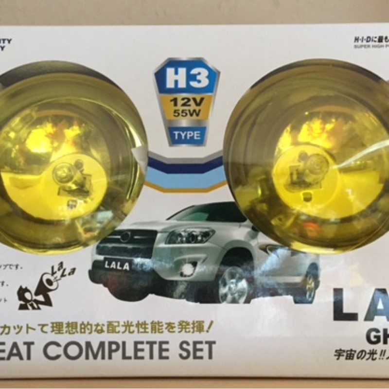 1 x pair of universal 4'' fogs, jdm yellow.  1 x pair of universal 4'' fogs, jdm yellow.