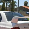 Vortex Generator Roof Spoiler suits Mitsubishi Evo 7 8 9 