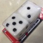White Fluffy Dice 