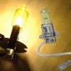 1 pair of HID bulbs (spares/replacement) H3 Yellow