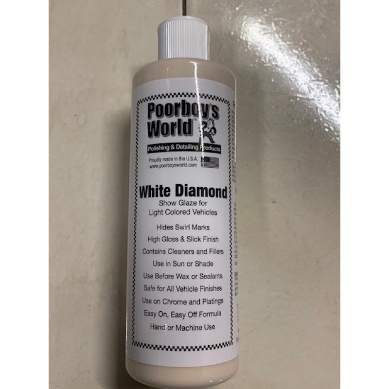 poorboys white diamond show glaze